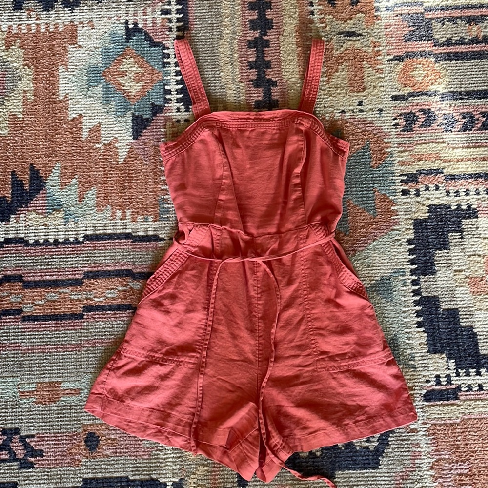 Old Navy Coral Romper